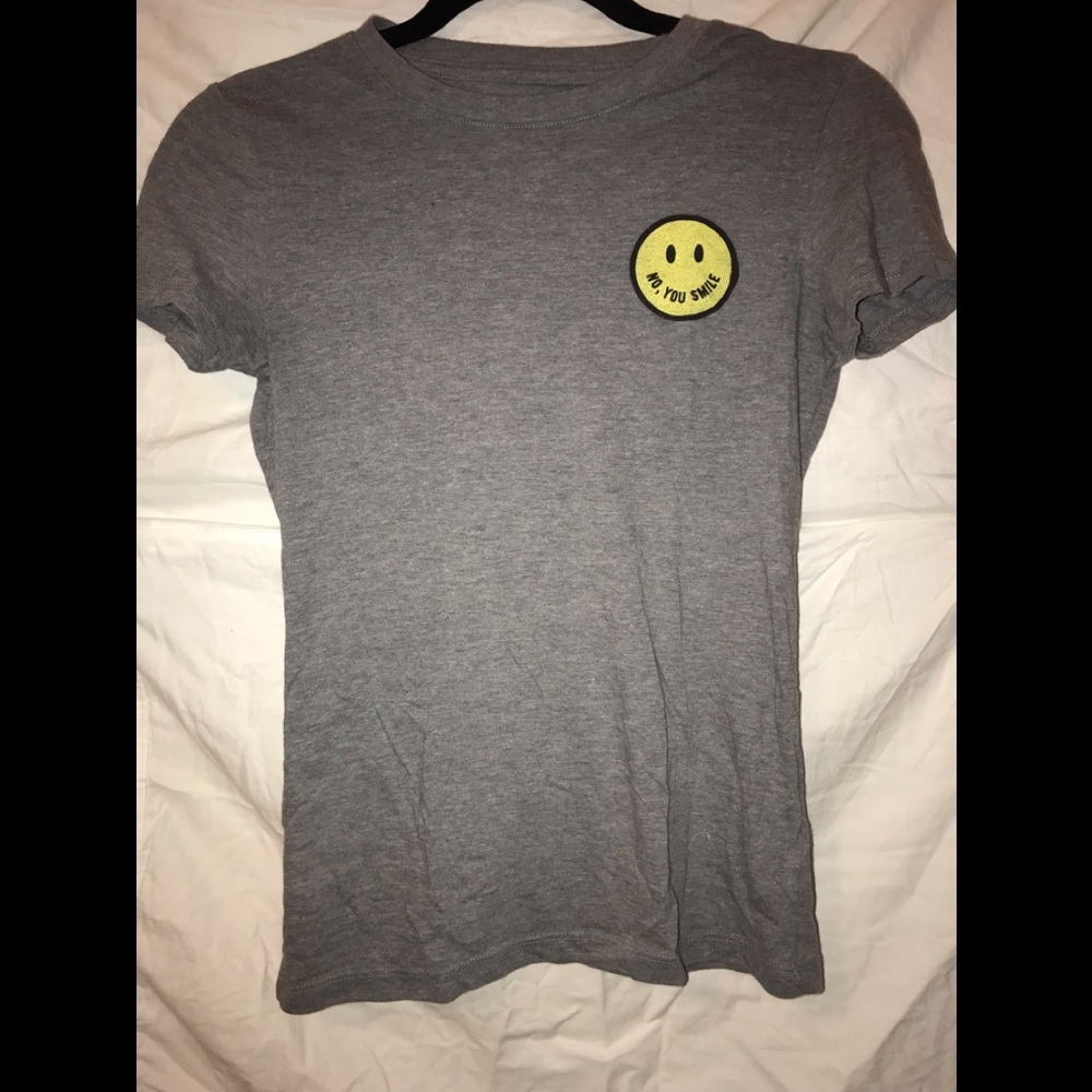 Light Grey Aeropostale Crew Shirt